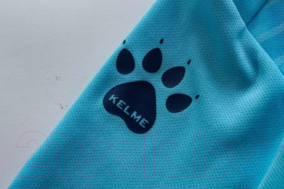 Футбольная форма Kelme Short Sleeve Football Uniform / 3801169-449 (3XL, голубой)