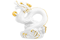 Статуэтка Elan Gallery Китайский дракон / 330878 (белый/золото) - 