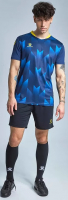 Футбольная форма Kelme Short-Sleeved Football Suit / 8251ZB1003-416 (4XL, темно-синий/черный) - 