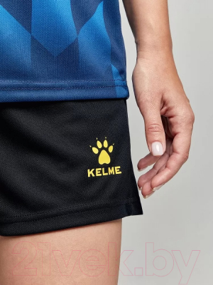 Футбольная форма Kelme Short-Sleeved Football Suit / 8251ZB1003-416 (4XL, темно-синий/черный)