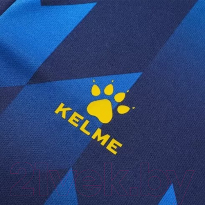 Футбольная форма Kelme Short-Sleeved Football Suit / 8251ZB1003-416 (4XL, темно-синий/черный)