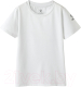 Футболка спортивная детская Kelme Children's Crew Neck T-shirt / 8151TX3002-100 (р.120, белый) - 