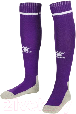 Гетры футбольные Kelme Adult Long Football Socks / 8101WZ5001-508 (L, фиолетовый)