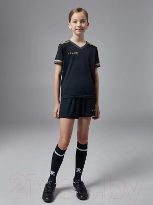 Футбольная форма Kelme Short Sleeve Football Suit / 3873001-037 (р. 110, черный)