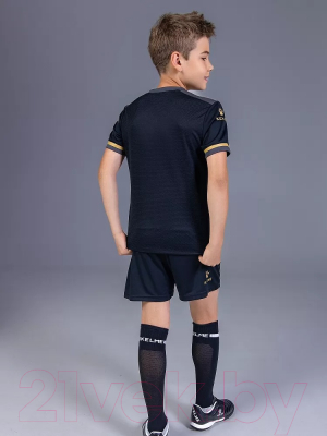 Футбольная форма Kelme Short Sleeve Football Suit / 3873001-037 (р. 130, черный)