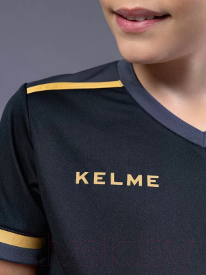 Футбольная форма Kelme Short Sleeve Football Suit / 3873001-037 (р. 140, черный)