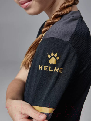 Футбольная форма Kelme Short Sleeve Football Suit / 3873001-037 (р. 140, черный)