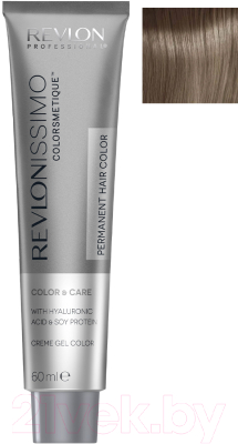 Крем-краска для волос Revlon Professional Revlonissimo Colorsmetique 7.31 (60мл, блондин золотисто-пепельный)