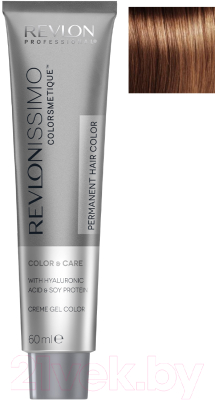 Крем-краска для волос Revlon Professional Revlonissimo Colorsmetique 7.41 (60мл, блондин медно-пепельный)
