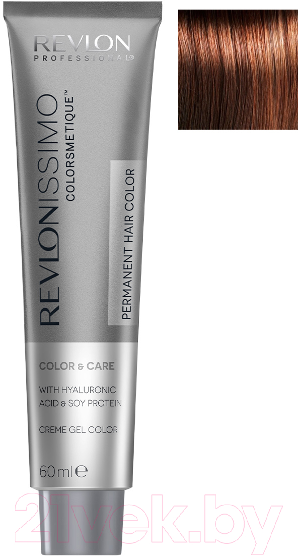 Крем-краска для волос Revlon Professional Revlonissimo Colorsmetique 7.45