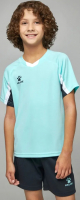 Футбольная форма Kelme Short-Sleeved Football Suit / 8251ZB3002-328 (р.140, мятный) - 