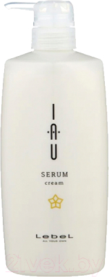Крем для волос Lebel IAU Serum Cream Арома для увлажнения и разглаживания волос (600мл)