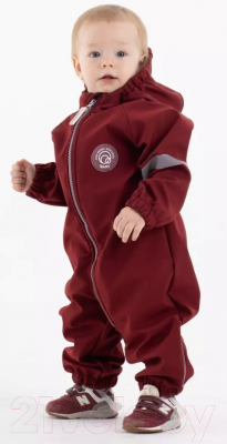 Изображение товара Комбинезон для малышей Rant Cyclone / 157-86 (Maroon Red, р.86)