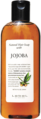 Шампунь для волос Lebel Natural Hair Soap Jojoba Натуральный увлажняющий (240мл)