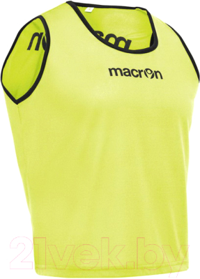 Манишка футбольная Macron Practice+ / 503215-L (L, желтый)