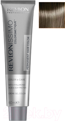 Крем-краска для волос Revlon Professional Revlonissimo Colorsmetique 8.1 (60мл, светлый блондин пепельный)