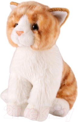 Мягкая игрушка Maxitoys Maxi Life Рыжий полосатый котик Сидячий / ML-SO-130222-25-10