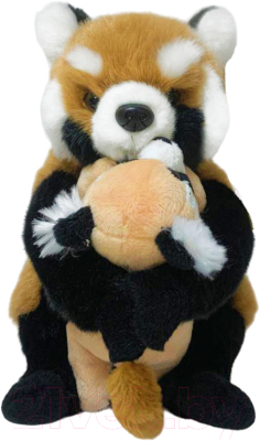 Мягкая игрушка Maxitoys Maxi Life Красная Панда с малышом / ML-SO-130222-25-23