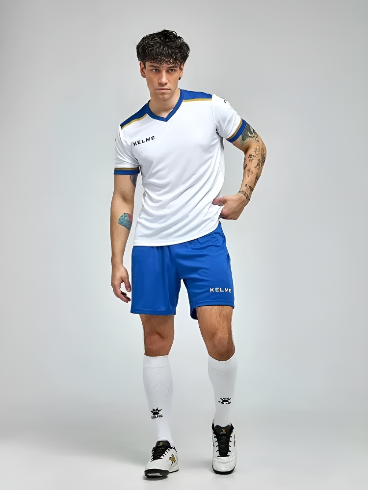 Футбольная форма Kelme Football Suit / 8351ZB1158-104 (XL, белый) — фото 2