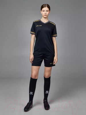 Футбольная форма Kelme Short Sleeve Football Uniform / 3871001-037 (S, черный)