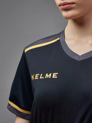 Футбольная форма Kelme Short Sleeve Football Uniform / 3871001-037 (S, черный)