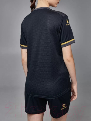 Футбольная форма Kelme Short Sleeve Football Uniform / 3871001-037 (XL, черный)