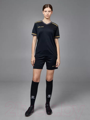 Футбольная форма Kelme Short Sleeve Football Uniform / 3871001-037 (XS, черный)