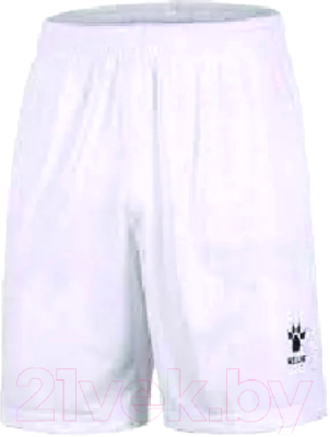 Шорты футбольные Kelme Football Shorts / 8351ZB1143-100 (L, белый)