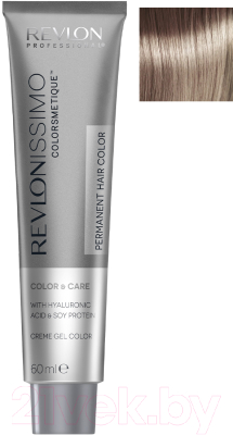 Крем-краска для волос Revlon Professional Revlonissimo Colorsmetique 8.23 (60мл, светлый блондин переливающийся золотистый)