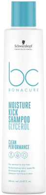 Шампунь для волос Schwarzkopf Professional Bonacure Hyaluronic Moisture Kick Интенсивное увлажнение (250мл)