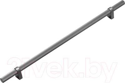 Ручка для мебели Cebi A1260 Striped PC27 (384мм, антрацит полимер)