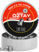 Пульки для пневматики Oztay Super Magnum 5.5 (200шт) - 