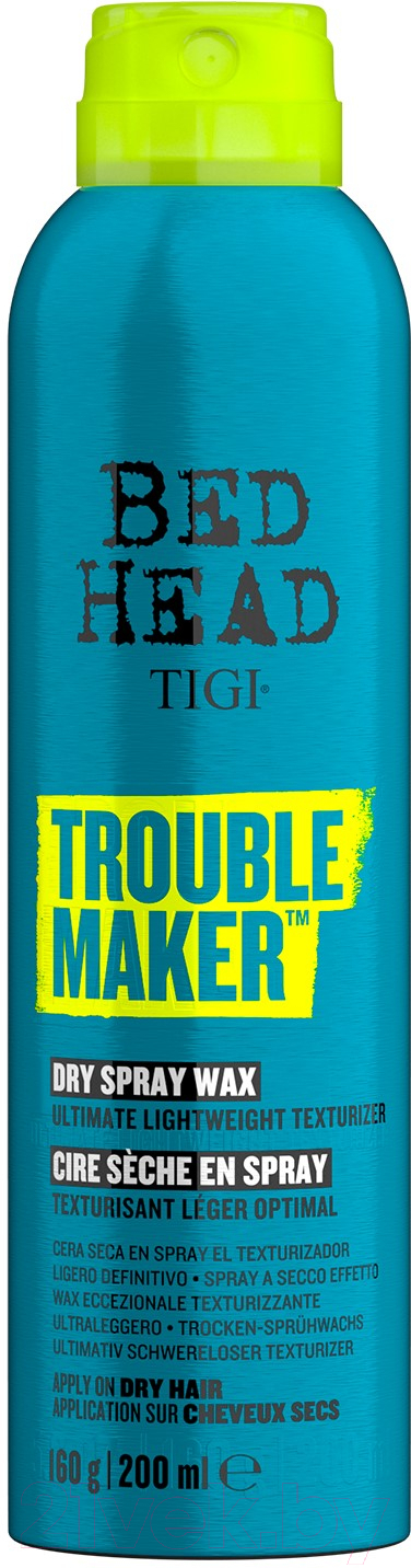 Спрей для укладки волос Tigi Bed Head Trouble Maker Dry Spray Wax Texture Finishing Spray