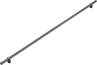 Ручка для мебели Cebi A1260 Striped PC27 (800мм, антрацит полимер) - 