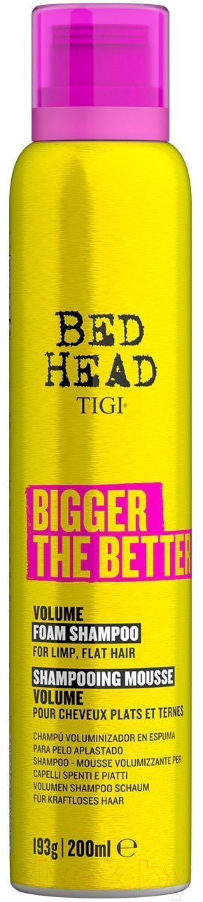 Шампунь для волос Tigi Bed Head Bigger The Better Для объема волос