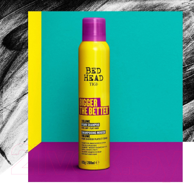 Шампунь для волос Tigi Bed Head Bigger The Better Для объема волос (200мл)