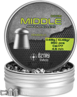 Пульки для пневматики Oztay Doom Middle 4.5 (350шт) - 