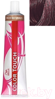 Крем-краска для волос Wella Professionals Color Touch New 4/6 (60мл, божоле)