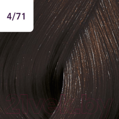 Крем-краска для волос Wella Professionals Color Touch New 4/71 (60мл, коричневый тирамису)