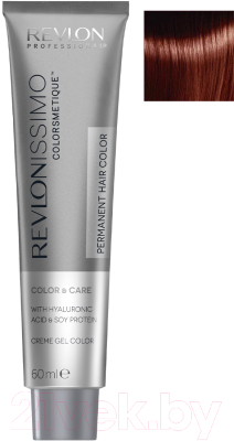 Крем-краска для волос Revlon Professional Revlonissimo Colorsmetique 8.45 (60мл, светлый блондин медно-махагон)