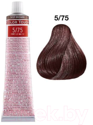 Крем-краска для волос Wella Color Touch New 5/75 (60мл, темный палисандр)