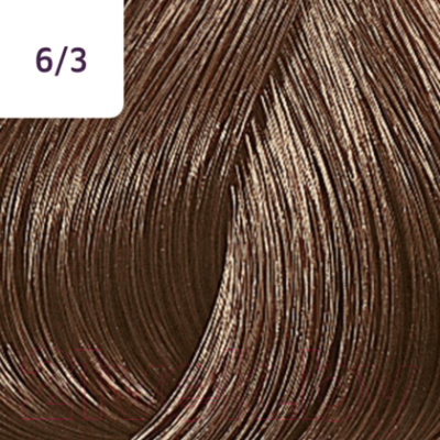 Крем-краска для волос Wella Professionals Color Touch New 6/3 (60мл, темно-русый золото)