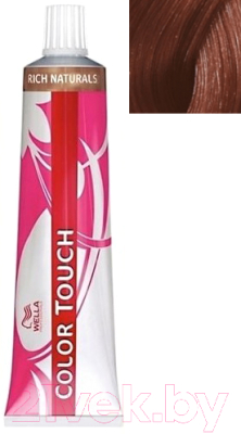 Крем-краска для волос Wella Professionals Color Touch New 6/47 (60мл, красный гранат)