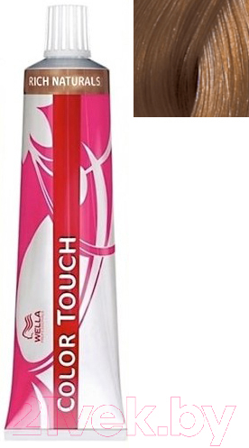 Крем-краска для волос Wella Professionals Color Touch New 7/73 (60мл, средний блондин коричнево-золотой)