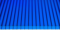 Сотовый поликарбонат Multigreen 6000x2100x6мм (синий) - 