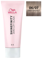 Гель-краска для волос Wella Professionals Shinefinity тон 06/0 (60мл) - 