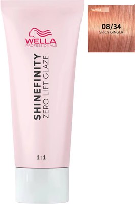 Гель-краска для волос Wella Professionals Shinefinity тон 08/34 (60мл)