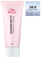 Гель-краска для волос Wella Professionals Shinefinity тон 08/8 (60мл) - 