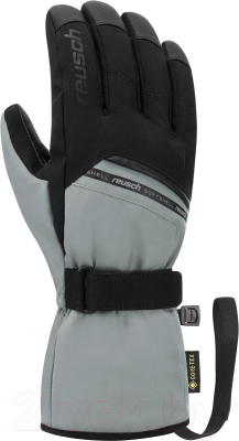 Перчатки лыжные Reusch Morris Gore-Tex / 6201375-6677 (р-р 9.5, Frost Gray/Black)