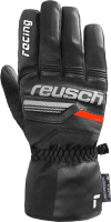 Перчатки лыжные Reusch Ski Race Vc R-Tex Xt / 6201257-7810 (р-р 11, Black/White/Fluo Red) - 